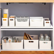 Load image into Gallery viewer, Multifunctional Kitchen Storage Box Desktop Large Capacity Cabinet Storage Bin Food Plastic Organizer Box Sundries Storage Case Kitchen Accessories
