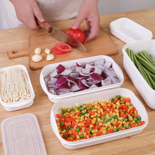 Load image into Gallery viewer, Large Capacity Refrigerator Fresh-keeping Box Food and Fruit Sealed Fresh Storage Box Refrigerator Meat Onion Freezer Container Kitchen Organizer Tool
