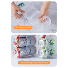 Load image into Gallery viewer, Refrigerator Beverage Bottle Storage Box Refrigeration Drink Storage Container Beer Soda Can Organizer Racks Fridge Shelf Home Kitchen Storage Case
