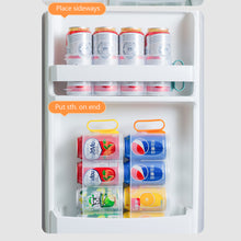 Load image into Gallery viewer, Refrigerator Beverage Bottle Storage Box Refrigeration Drink Storage Container Beer Soda Can Organizer Racks Fridge Shelf Home Kitchen Storage Case
