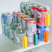 Load image into Gallery viewer, Refrigerator Beverage Bottle Storage Box Refrigeration Drink Storage Container Beer Soda Can Organizer Racks Fridge Shelf Home Kitchen Storage Case
