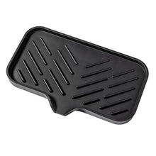 Load image into Gallery viewer, Silicone Dish Drying Mat Kitchen Sink Sponge Holder Drain Pad Soap Dish Storage Tray Self Draining Organizer Anti-slip Storage Rack Bathroom Supplies
