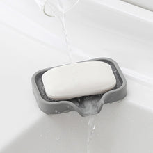 Load image into Gallery viewer, Silicone Dish Drying Mat Kitchen Sink Sponge Holder Drain Pad Soap Dish Storage Tray Self Draining Organizer Anti-slip Storage Rack Bathroom Supplies
