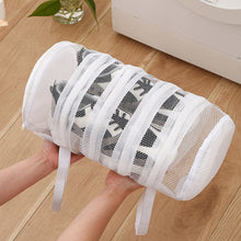 Load image into Gallery viewer, Portable Mesh Laundry Bag Lazy Shoes Bag Washing Machine Storage Bags Anti-deformation Protective Clothes Organizer Net Bag Shoes Airing Dry Tool
