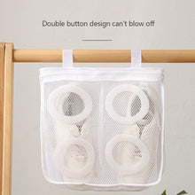 Load image into Gallery viewer, Portable Mesh Laundry Bag Lazy Shoes Bag Washing Machine Storage Bags Anti-deformation Protective Clothes Organizer Net Bag Shoes Airing Dry Tool
