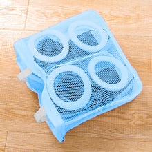 Load image into Gallery viewer, Portable Mesh Laundry Bag Lazy Shoes Bag Washing Machine Storage Bags Anti-deformation Protective Clothes Organizer Net Bag Shoes Airing Dry Tool
