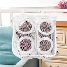 Load image into Gallery viewer, Portable Mesh Laundry Bag Lazy Shoes Bag Washing Machine Storage Bags Anti-deformation Protective Clothes Organizer Net Bag Shoes Airing Dry Tool
