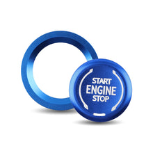 Load image into Gallery viewer, 2Pcs Car Start Ignition Engine Start Stop Button Ring Cover Trim Sticker For Cadillac XT4 XT6 CT4 CT5 Button Decoration Switch Accessories
