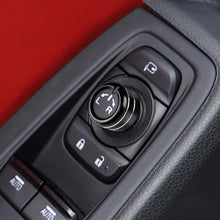 Load image into Gallery viewer, 2Pcs Car Rear Mirror Sound Audio Volume Knob Button Circle Cover Trim Interior Ring Decoration For Subaru Crosstrek 2024
