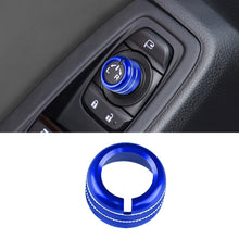 Load image into Gallery viewer, 2Pcs Car Rear Mirror Sound Audio Volume Knob Button Circle Cover Trim Interior Ring Decoration For Subaru Crosstrek 2024
