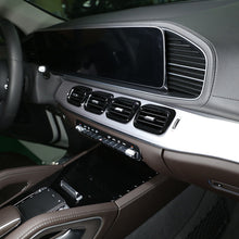 Load image into Gallery viewer, 4Pcs Car Side Air Conditioning Vent Cover Trim Console Dashboard Frame Stickers For Mercedes Benz GLE GLS 2020
