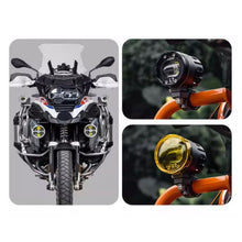Load image into Gallery viewer, Aluminum Alloy Motorcycle Bumper Spotlight Auxiliary Lamp Bracket LED Head Light Tube Clamp Mount Kit

