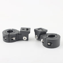 Load image into Gallery viewer, Universal Motorcycle LED Light Brackets Bumper Modified Clamp Led Light Bracket Mount Kit For Work Light Parts Internal Diameter 18-32mm
