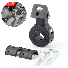 Load image into Gallery viewer, Universal Motorcycle LED Light Brackets Bumper Modified Clamp Led Light Bracket Mount Kit For Work Light Parts Internal Diameter 18-32mm

