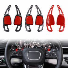 Load image into Gallery viewer, 2Pcs Car Steering Wheel Paddle ABS Shifter Gear Shift Paddles Extension Accessories For Audi A1 A3 A5 A8 S4 SQ5 Q2 Q7 TTS A4L A7 R8 Q5L
