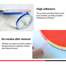 Load image into Gallery viewer, 1 Roll 10M*10MM Fiber Cloth Table Tennis Racket Edge Guard With Back Glue Anti-Collision Wear-Resistant Plate Edge Protection
