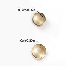 Load image into Gallery viewer, 2PCS 9/10MM Pool Cue Brass Head Copper Hoop For Small Head Rod Snooker Cue Billiards Accessories
