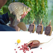 Load image into Gallery viewer, 1PC 30/40/50G Carpfishing Boat Type Bait Cage With Lead Drop Counterweight Wild Fishing Nest Breaker Feeder Fishing Accessories
