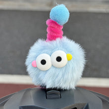 Load image into Gallery viewer, Motorcycle Helmet Decoration Mini Little Coal Ball Doll Sticker Helmet Decor for Motorbike Bicycle Headwear Accessories
