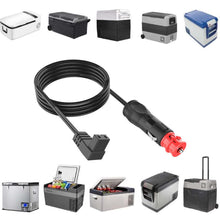Load image into Gallery viewer, Universal 2M Car Refrigerator Cable Warmer Extension Power Cable Car Fridge Cigarette Cable Cooler Charging Replacement Line
