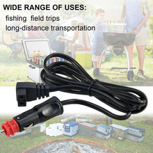 Load image into Gallery viewer, Universal 2M Car Refrigerator Cable Warmer Extension Power Cable Car Fridge Cigarette Cable Cooler Charging Replacement Line
