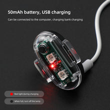 Load image into Gallery viewer, Mini Bicycle USB Rechargerable Taillight Motorcycle Flash Light Waterproof Night Riding Warning Light 7 Colors Safty LED Cycling Light
