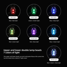 Load image into Gallery viewer, Mini Bicycle USB Rechargerable Taillight Motorcycle Flash Light Waterproof Night Riding Warning Light 7 Colors Safty LED Cycling Light
