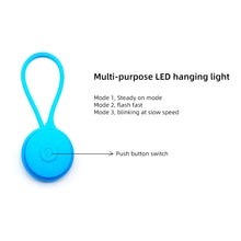 Load image into Gallery viewer, Outdoor Silicone Backpack Warning Light Mini Bicycle Light For Night Riding Easily Bicycle Safety Light Rear LED Taillight For Cycling
