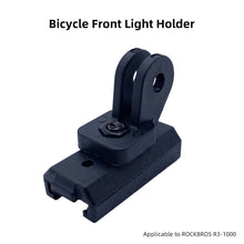 Load image into Gallery viewer, Bicycle Front Lamp Code Plastic Rack Mount Bracket Gopro Adapter for ROCKBROS Tail Lamp Holder Accessories
