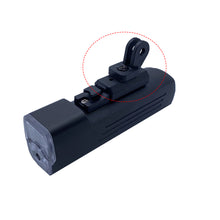 Load image into Gallery viewer, Bicycle Front Lamp Code Plastic Rack Mount Bracket Gopro Adapter for ROCKBROS Tail Lamp Holder Accessories
