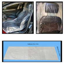 Load image into Gallery viewer, 50Pcs Universal Disposable Car Seat Covers Protective Cover for Beauty Repair Waterproof Care Cleaning Beauty Car Seat Protector
