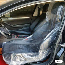 Load image into Gallery viewer, 50Pcs Universal Disposable Car Seat Covers Protective Cover for Beauty Repair Waterproof Care Cleaning Beauty Car Seat Protector
