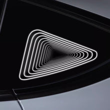 Load image into Gallery viewer, Car Triangle Window Modified Triangle Window Decorative Light Atmoshpere Light For Tesla Model Y 2019-2024
