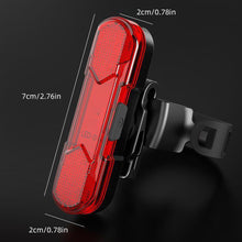 Load image into Gallery viewer, Night Bicycle Tail Light Outdoor Highlight USB Charging Mountain Led Warning Cycling Lights Tail Lamp Bicycle Accessories
