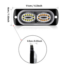 Load image into Gallery viewer, 12v 24v Car Led Strobe Light Flashing Grille Lights Emergency Light 24led Warn Light Lights For Car Truck Strobe Led Light
