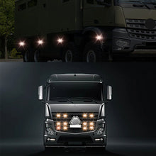 Load image into Gallery viewer, 12LED Car Strobe Warning Light Cheap Strobe Grille Flashing Lightbar Truck Car Beacon Lamp Amber Traffic Clearance Light
