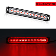 Load image into Gallery viewer, 12LED Car Strobe Warning Light Cheap Strobe Grille Flashing Lightbar Truck Car Beacon Lamp Amber Traffic Clearance Light
