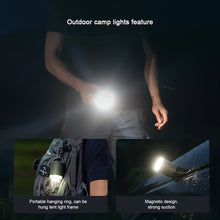 Load image into Gallery viewer, Electric Air Pump Ultralight Portable Wireless Air Compressor Inflator/Deflator Pumps with Camping Lantern for Air Cushion Beds
