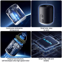 Load image into Gallery viewer, Electric Air Pump Ultralight Portable Wireless Air Compressor Inflator/Deflator Pumps with Camping Lantern for Air Cushion Beds
