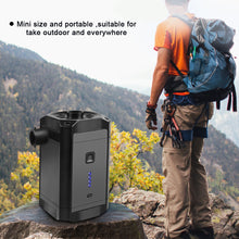Load image into Gallery viewer, Portable Electric Air Pump Inflator Pump Rechargeable Air Compressor Battery PVC Boat Mattress Inflatable Pool Raft Tyre Balls

