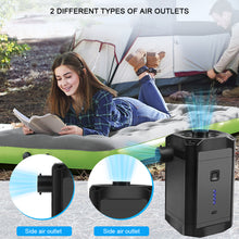 Load image into Gallery viewer, Portable Electric Air Pump Inflator Pump Rechargeable Air Compressor Battery PVC Boat Mattress Inflatable Pool Raft Tyre Balls
