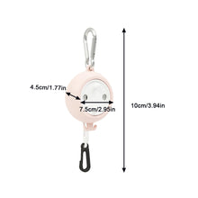 Load image into Gallery viewer, 10m Portable Clothesline Retractable Washing Line Travel Clothesline Laundry Rope Adjustable Drying Line for Indoor Outdoor
