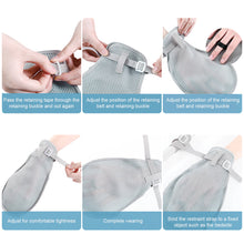 Load image into Gallery viewer, Anti-scratch Gloves for The Elderly Rehabilitation Training Anti-extraction Restraint Gloves Anti-scratching Wrist Fixed Breathable Gloves
