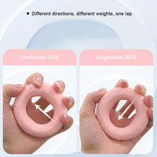 Load image into Gallery viewer, Grip Ring Double Strength Professional Exercise Hand Strength Arm Hand Strength Rehabilitation Training Massage Silicone Grip
