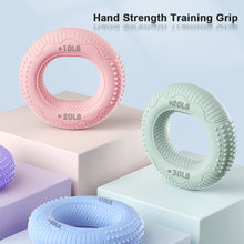 Load image into Gallery viewer, Grip Ring Double Strength Professional Exercise Hand Strength Arm Hand Strength Rehabilitation Training Massage Silicone Grip
