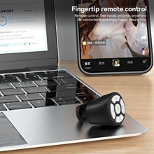 Load image into Gallery viewer, Portable Blutooth Remote Control Scrolling Finger Remote Mobile Phone Video Remote Control Selfie Stick Automatic Page Fingertip Camera Controller
