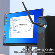 Load image into Gallery viewer, USB WiFi Adapter Dual Band Bluetooth 5.3 2 in 1 Wi-Fi 6 Dongle Wireless Receiver For PC/Laptop Driver Free For Win10/11 AX900
