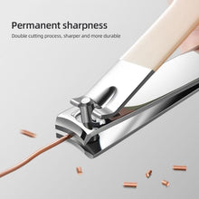 Load image into Gallery viewer, Gradient Color Nail Clippers Set Portable Stainless Steel Nail Clippers Durable Antioxidant Rust Resistant Household Manicure Tools
