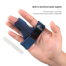 Load image into Gallery viewer, Finger Fixed Strap Adjustable Aluminum Strip Fixed Support Strap Finger Toe Fixed Support Protective Sleeve Phalangeal Brace
