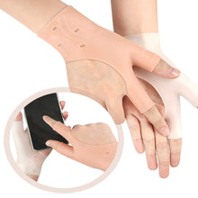 Load image into Gallery viewer, SEBS Two Finger Protective Gloves Soft Pressurized Elastic Fitting Wrist Brace Comfortable Breathable Support Protection Thumb Sleeve
